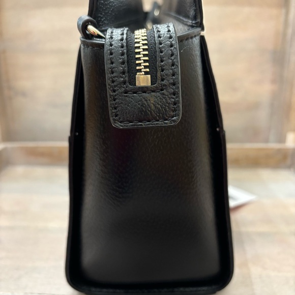 Kate Spade grove street Lana  Black and Cream Women's Bag leather nwt - Picture 3 of 14